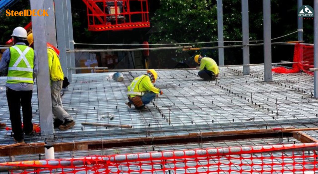 Advantages of composite steel decking system
