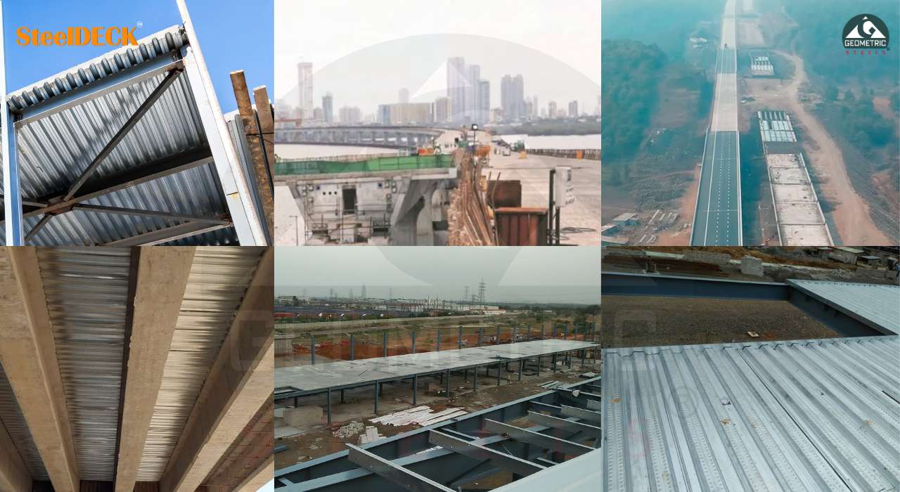 steel decking sheet applications